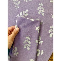 Lavendel Handtuch Set, 2 Handgedruckte Hellviolette Handtücher Für Die Küche Im Landhausstil von PoolePrintShop