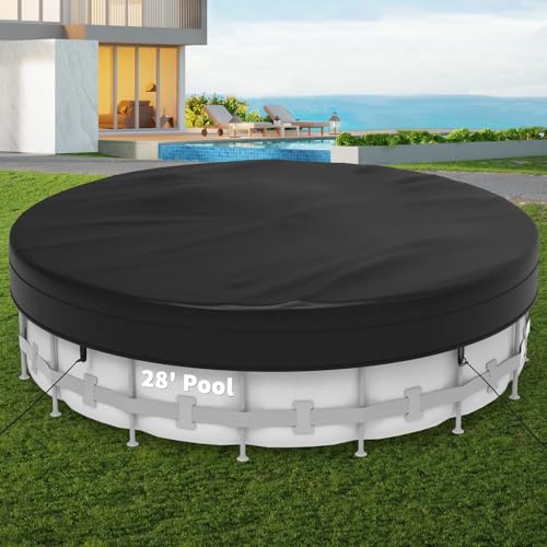 Poolergetic 7,6 m runde Poolabdeckung, robuste Poolabdeckungen für oberirdische Pools, runde Poolabdeckung, UV- und reißfest, wasserdicht und staubdicht Poolergetic 7,6 m runde Poolabdeckung, robuste Poolabdeckungen für oberirdische Pools, runde Poolabdeckung, UV- und reißfest, wasserdicht und staubdicht von Poolergetic