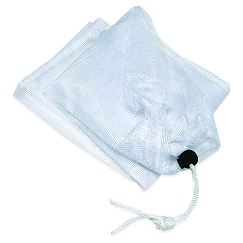 Poolmaster 28823 Deluxe Feinmaschiger Allzweck-Schwimmbad-Staubsauger-Ersatzbeutel, Weiß von Poolmaster