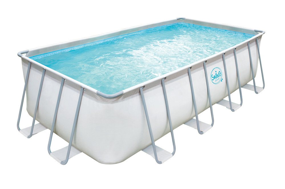 Poolomio Framepool ELITE METAL FRAME Rechteckpool (Packung) von Poolomio