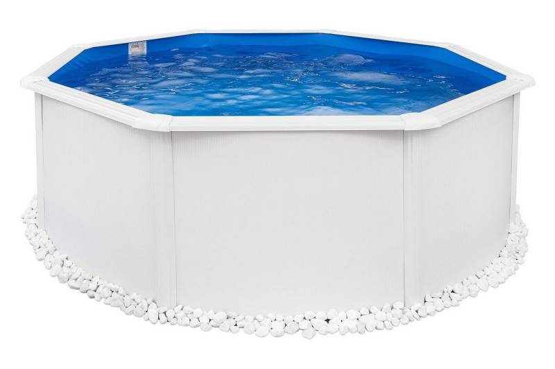 Poolomio Pool STAR Stahlwandpool Rund Ø 460 x 120 cm (Set) von Poolomio