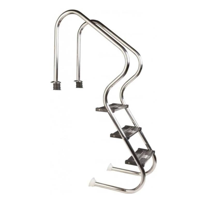 Poolomio Poolleiter Edelstahl Comfort 3-stufig für Pools ab 1,20 m Poolomio Poolleiter Edelstahl Comfort 3-stufig für Pools ab 1,20 m von Poolomio