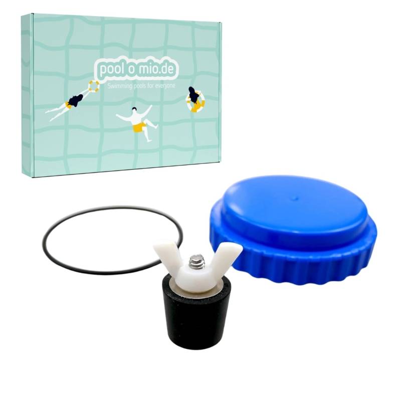 Poolomio Winterverschluss Set für Intex Pool mit Belebungsdüse ab BJ vor 2021 Poolomio Winterverschluss Set für Intex Pool mit Belebungsdüse ab BJ vor 2021 von Poolomio
