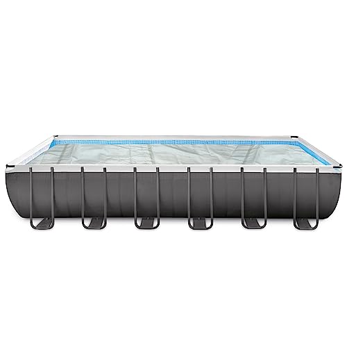 Poolpanda Premium Solarfolie Power 800x400 rechteckig | Stärke 400 µm | transparent | zuschneidbar | Solarplane für Pool | Poolheizung von Poolpanda