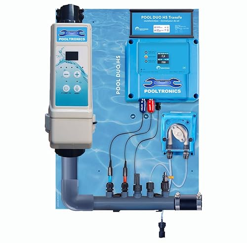 Pooltronics automatische waterbehandeling chloor (60m³ Flowswitch) von Pooltronics