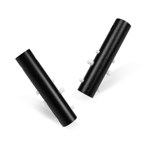 Poolvio Poolnetzgriff, Aluminium-Adapter mit EZ-Clip für Pool-Aufsätze und Standard-Poolstangen, einfache Verbindung (2 Stück) von Poolvio