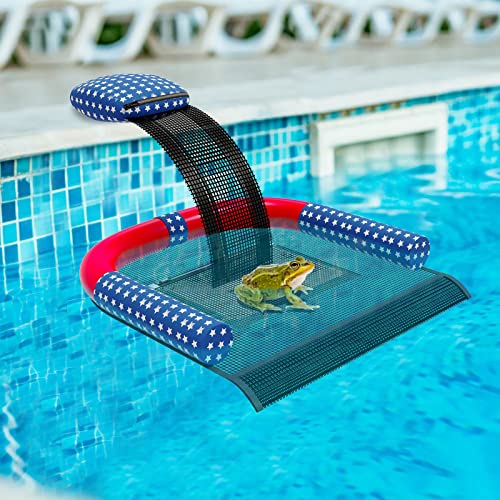 Animal Saving Escape Ramp with Pool Surface Skimmer Catcher, Floating Ramp Rescues, Pond & Pool Critter Escape Ramp Saving Frogs, Toads Animal Mice, Birds von Poolvio