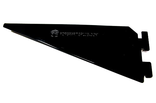 Pop's Parts Plus Regalhalterungen für Schuppen, lebenslange Regale, 6 Stück, Schwarz, Wandmontage, Stahl Pop's Parts Plus Regalhalterungen für Schuppen, lebenslange Regale, 6 Stück, Schwarz, Wandmontage, Stahl von Pop's Parts Plus