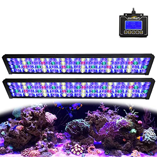 PopBloom T75 aquarium beleuchtung led meerwasser led für aquarium led lampen aquarium 150-190cm marine reef salzwasser tank von PopBloom