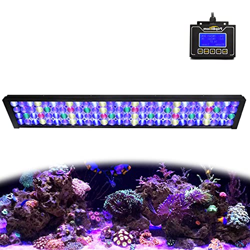 PopBloom T75 aquarium beleuchtung led meerwasser led für aquarium led lampen aquarium 80-100cm marine reef salzwasser tank von PopBloom