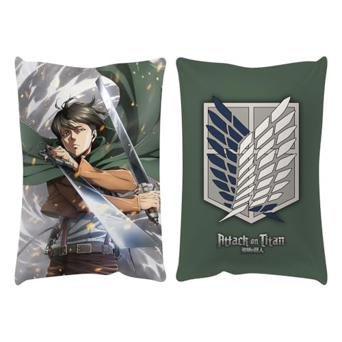 PopBuddies - Attack on Titan - Levi - Kissen, Pillow- 35x50 - original & lizensiert, White von PopBuddies