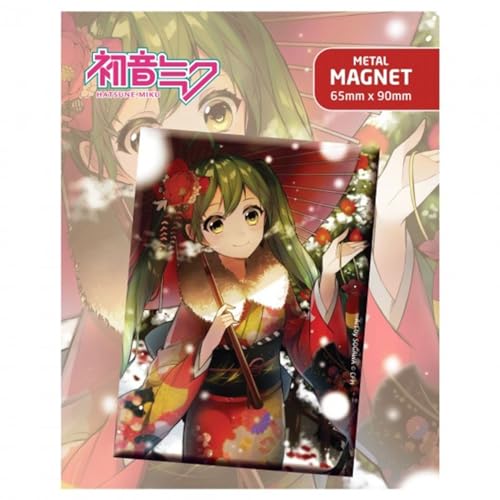 Popbuddies - Hatsune Miku Winter - Magnet, Fridge Magnet - 6x9cm - original & lizensiert, Weiß von Popbuddies
