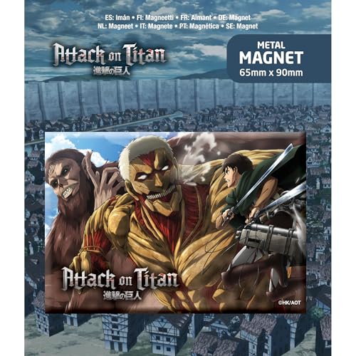 Magnet - Attack on Titan: Eren Attack, Weiß, 6,5x9 Magnet - Attack on Titan: Eren Attack, Weiß, 6,5x9 von Popbuddies