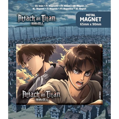 Magnet - Attack on Titan: Eren and Levi Magnet - Attack on Titan: Eren and Levi von Popbuddies
