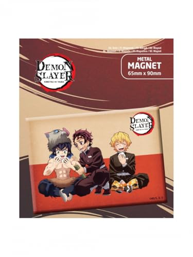 Magnet - Demon Slayer: Kimetsu no Yaiba Inosuke, Tanjiro and Zenitsu, 6,5x9 von Popbuddies