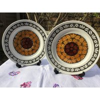 2x Kathie Winkle Speiseteller "Taschkent" von Popeth