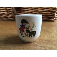 Keramik Eierbecher - Little Bo Peep? von Popeth