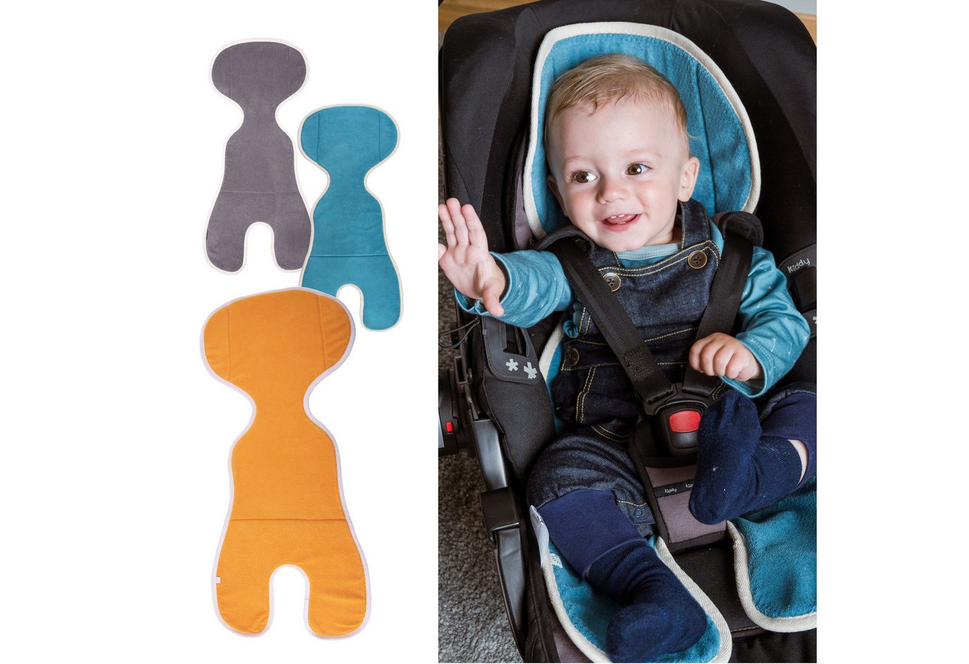 Popolini Kinder-Sitzauflage Baby Universal Autositzauflage Frottee Popolini Kinder-Sitzauflage Baby Universal Autositzauflage Frottee von Popolini