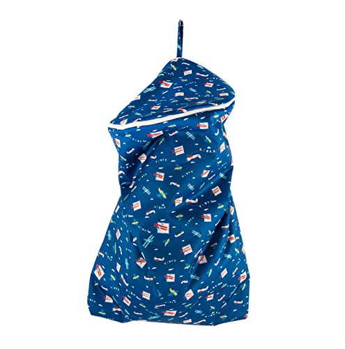 Windelsack Style RONDO Blue Planes Größe: ca. 54 cm x 35 cm von Popolini