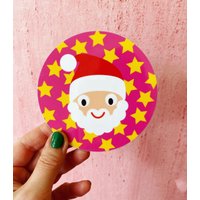 starry Santa Weihnachtsuntersetzer - Limitierte Auflage Made in Uk starry Santa Weihnachtsuntersetzer - Limitierte Auflage Made in Uk von Poppekins