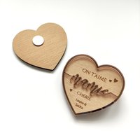 Personalisierter Großmuttertagsmagnet, Großmuttertagsherzgeschenk von PoppizFab