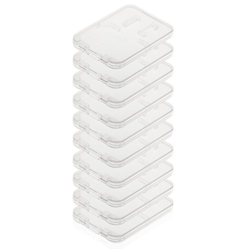 Poppstar Speicherkartenhüllen Aufbewahrungsbox für SD MMC MicroSD, 10 Stück Poppstar Speicherkartenhüllen Aufbewahrungsbox für SD MMC MicroSD, 10 Stück von POPPSTAR