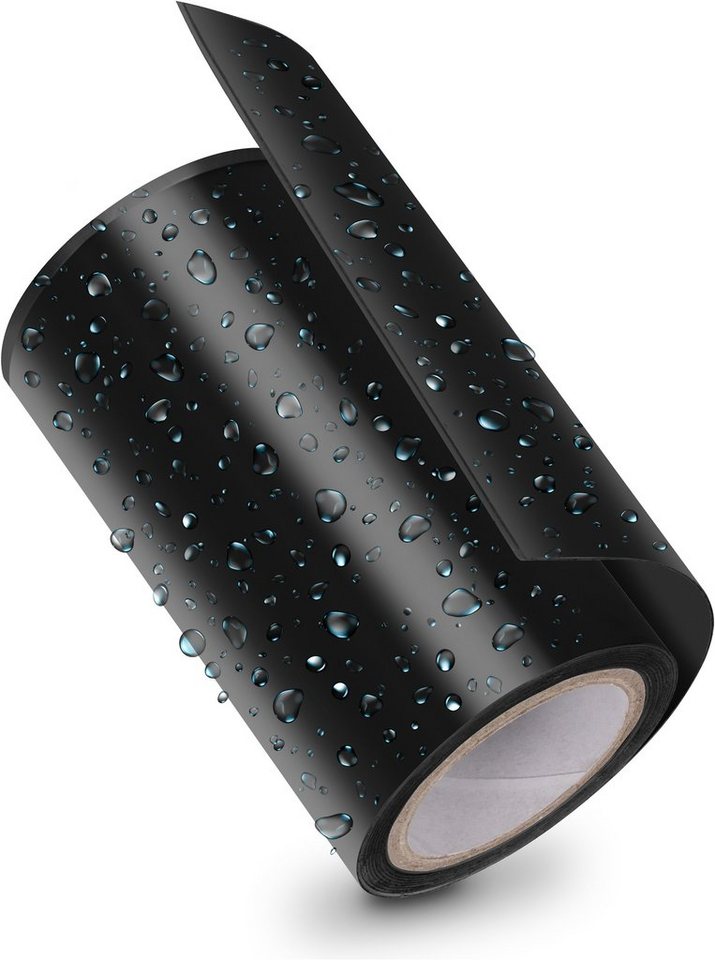 Poppstar Klebeband Dichtungsband ultrastark selbstklebend wasserdicht (10cm x 150cm x 0,75mm) Reparaturband für Pool & Rohr-Abdichtung von Poppstar