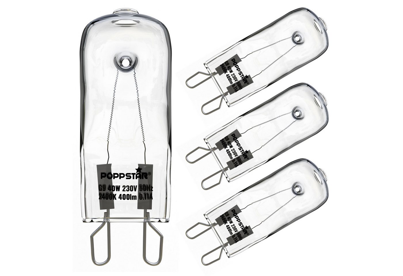 Poppstar Spezialleuchtmittel, 4 St. von Poppstar