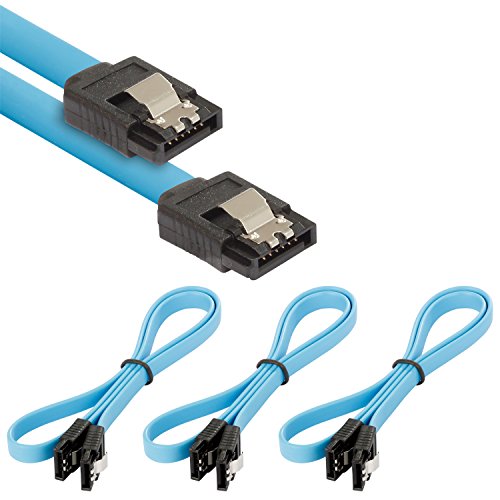 POPPSTAR 3x SATA Kabel SSD/HDD (0,5m SSD Datenkabel/SATA 3 Kabel SSD, 2 gerade Stecker) bis zu 6 Gbit/s, blau POPPSTAR 3x SATA Kabel SSD/HDD (0,5m SSD Datenkabel/SATA 3 Kabel SSD, 2 gerade Stecker) bis zu 6 Gbit/s, blau von POPPSTAR