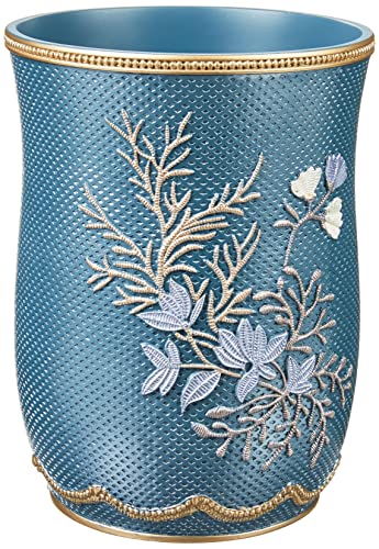 Popular Bath Capri Collection Resin Schieferblau Abfallkorb von Popular Bath