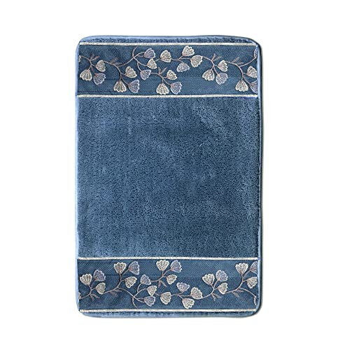 Popular Bath Collection Capri-Kollektion, Acryl, Slate Blue, Bath Rug von Popular Bath