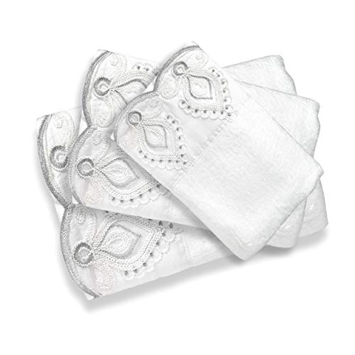 Popular Bath Monaco Handtuch-Set, 3-teilig, Weiß von Popular Bath