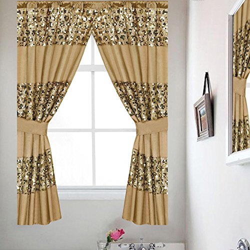 Popular Bath Sinatra Collection Fenstervorhang, champagnerfarben Popular Bath Sinatra Collection Fenstervorhang, champagnerfarben von Popular Bath