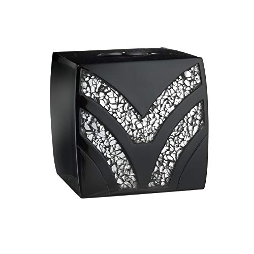 Popular Bath Sinatra Collection Taschentuchbox, Schwarz von Popular Bath