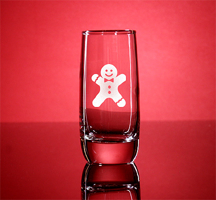 Schnapsglas Vigne Weihnachten von PorcelainSite GmbH