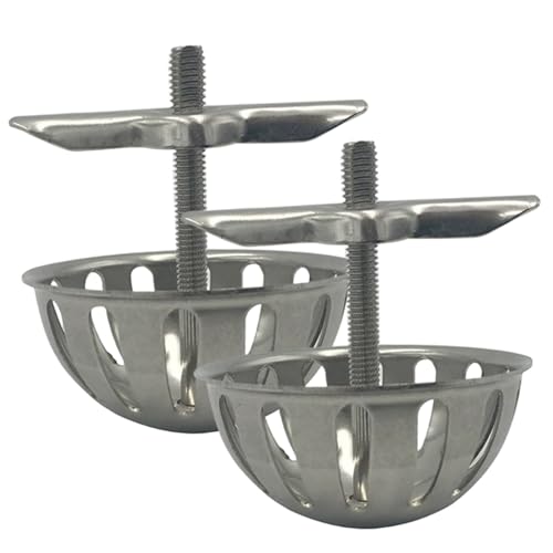 2pcs Urinsimer Edelstahl Pilzgeformte Sieb Abwasser Abdeckung Urinale für Männer für öffentliche Toiletten Restaurants Cafes Bars Schulen Schulen 2pcs Urinsimer Edelstahl Pilzgeformte Sieb Abwasser Abdeckung Urinale für Männer für öffentliche Toiletten Restaurants Cafes Bars Schulen Schulen von Porgeel