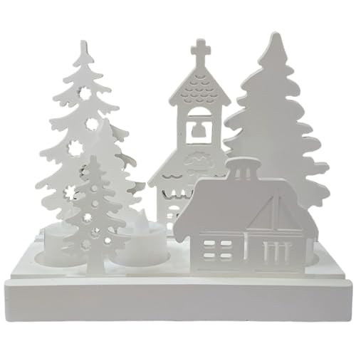 7pcs/set Christmas Village Kerzenhalter Schimmel Weihnachtshäuser Silikonharz Beton Zementform Schimmel Kerzenhalter Handwerk machen 7pcs/set Christmas Village Kerzenhalter Schimmel Weihnachtshäuser Silikonharz Beton Zementform Schimmel Kerzenhalter Handwerk machen von Porgeel