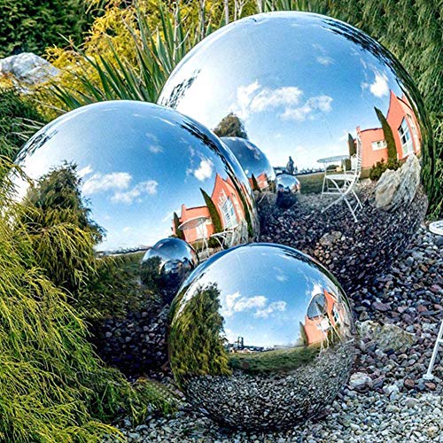 Gartenkugeln Rosenkugel Für Außen Winterfest, Dekokugeln Garten 6pcs Spiegel poliert Glatte Hohle Edelstahl -Stahl Blicke Reflektierende dekorative DIY -Blickkugel Gartenkugel für Deko Garten Modern Gartenkugeln Rosenkugel Für Außen Winterfest, Dekokugeln Garten 6pcs Spiegel poliert Glatte Hohle Edelstahl -Stahl Blicke Reflektierende dekorative DIY -Blickkugel Gartenkugel für Deko Garten Modern von Porgeel
