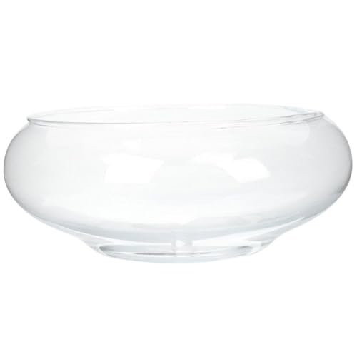 Lotus Bowl Pflanzer, 6 Zoll runde Lotusblumenschale, klare Wasserlily -Schüssel, dekorative Glasschale für Blumen Sukkulente Hydroponic Plant Fish Home Decor Lotus Bowl Pflanzer, 6 Zoll runde Lotusblumenschale, klare Wasserlily -Schüssel, dekorative Glasschale für Blumen Sukkulente Hydroponic Plant Fish Home Decor von Porgeel