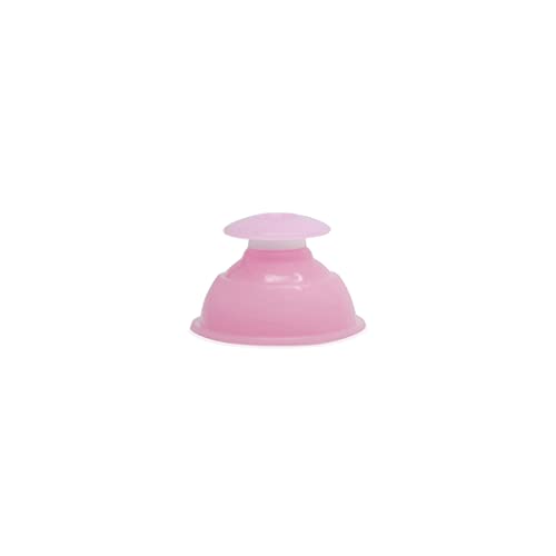 Silikon -Schröpfen -Therapie Effektive Becher Massage Professionelles Vakuum -Schröpfen Anti -Cellulite -Saugnapf für gesunde Pflege (Pink) von Porgeel