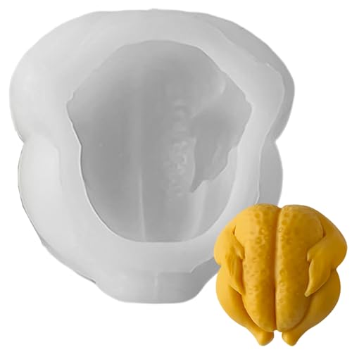 Truthahnform, 3d Truthahn Thanksgiving Silikonformen für Fondant, Soja -Wachskerze, Seife, Gips, Epoxidharzguss, DIY -Handwerk, Style11 von Porgeel