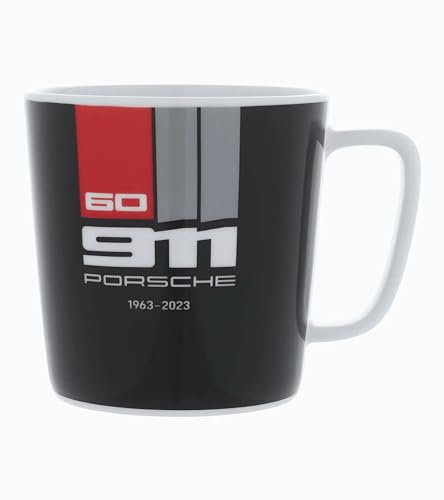 Porsche Sammlerbecher Nr. 5, 60Y 911 Keramik-Tasse, Schwarz, ca. 500 ml Porsche Sammlerbecher Nr. 5, 60Y 911 Keramik-Tasse, Schwarz, ca. 500 ml von Porsche