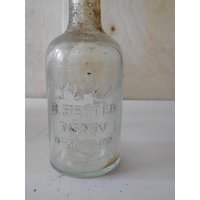 B.fetter/100 Jahre Alte Glasflasche/Antikes Glas von PorteDuSoleil