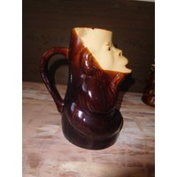 Keramik Affe Tankard/Keramik Kunst/Vintage von PorteDuSoleil