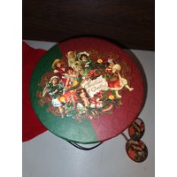 Weihnachtsgruß/Box Mit Deckel/Vintage/Germany von PorteDuSoleil