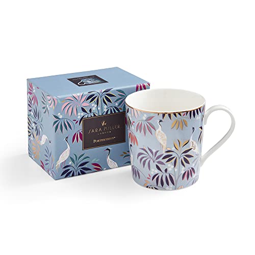 Sara Miller London Tasse Portmeirion India Himmelblau - Krangarten von Portmeirion