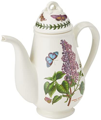 Portmeirion BG00805 Botanic Garden-Kaffeekanne, 2,75 pt. (omantische Form), Keramik von Portmeirion