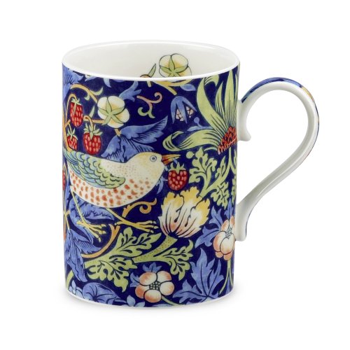 Royal Worcester Strawberry Thief - Indigo Mineral Gift Boxed Mug by Portmeirion von Portmeirion