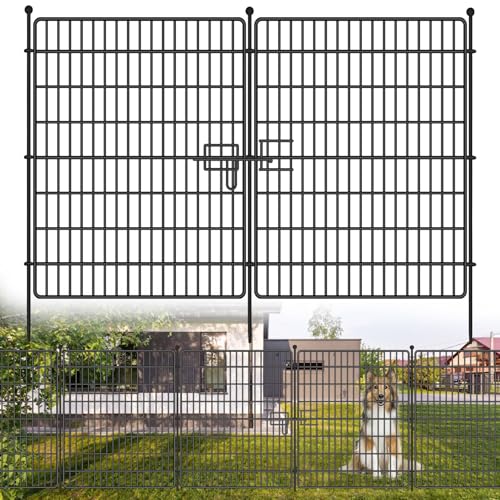 PortoAlegre Gartenzaun Steckzaun Metall Teichzaun Hundezaun, Tierbarriere Bordüre Beetzaun Zaunelemente Für Hof, Terrasse, Blumenbeet PortoAlegre Gartenzaun Steckzaun Metall Teichzaun Hundezaun, Tierbarriere Bordüre Beetzaun Zaunelemente Für Hof, Terrasse, Blumenbeet von PortoAlegre