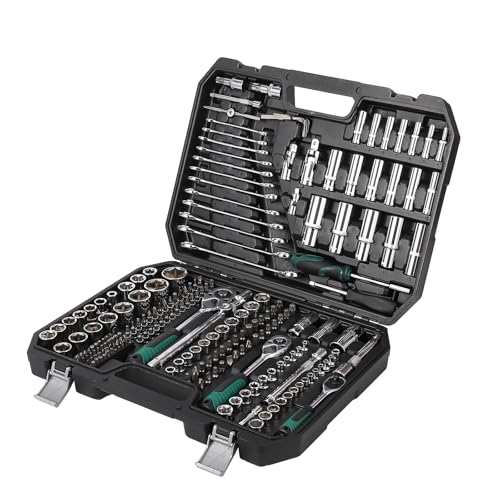 Werkzeugkoffer Gefüllt,216 Werkzeug Set Werkzeugkoffer, Werkzeugset Haushalt Basics Werkzeug Für Werkstatt Und Haushalt Mit Schraubenschlüssel, Hammer,Zange, Schraubenziehe Werkzeugkoffer Gefüllt,216 Werkzeug Set Werkzeugkoffer, Werkzeugset Haushalt Basics Werkzeug Für Werkstatt Und Haushalt Mit Schraubenschlüssel, Hammer,Zange, Schraubenziehe von PortoAlegre